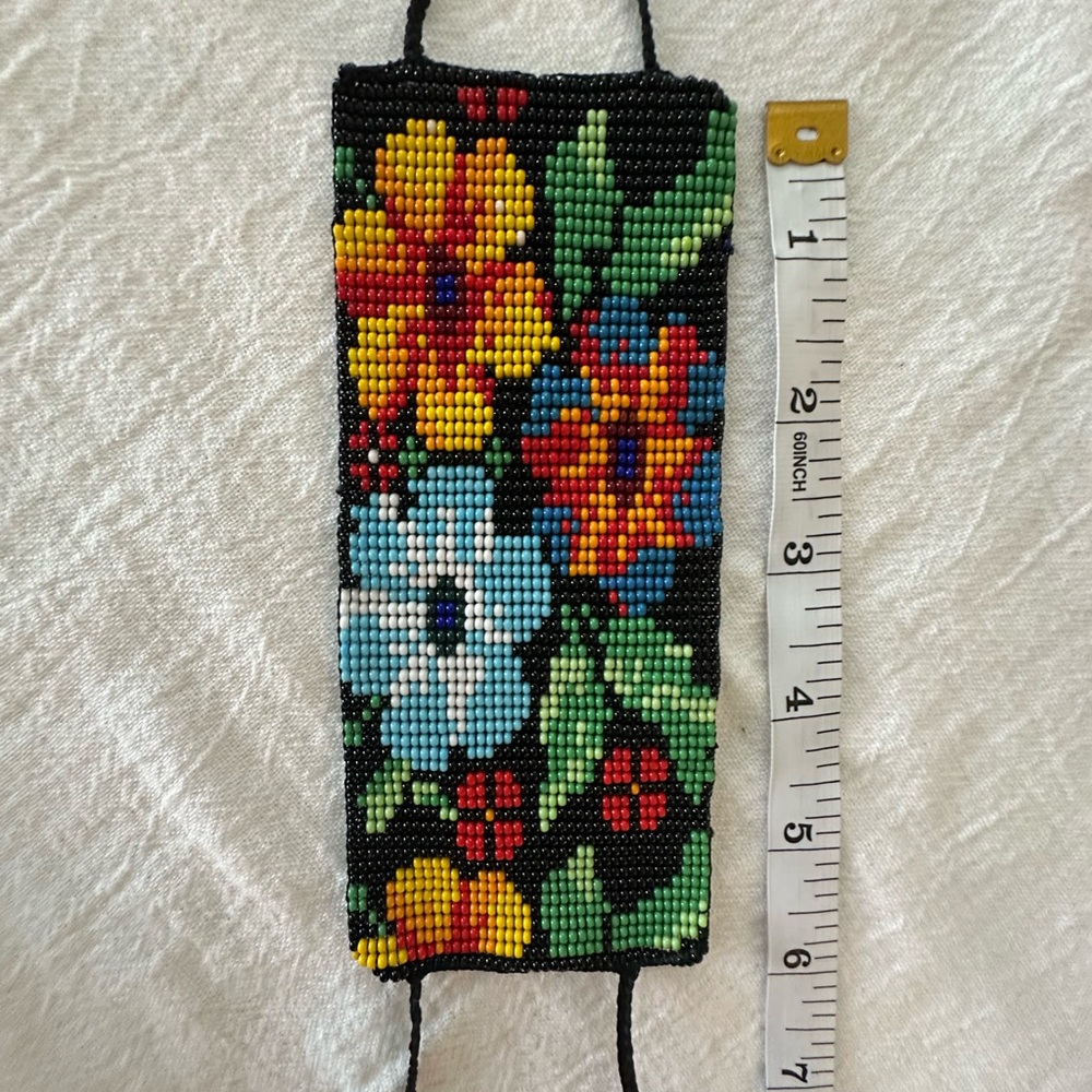 Floral Beaded Bracelet